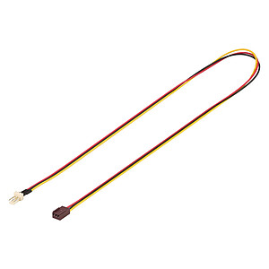 Rallonge det 39 pour ventilateur 3 broches - 60 cm