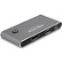 DeLock Commutateur KVM USB C vers DisplayPort avec 3 ports USB A 2 0 2 ordinateurs 8K@30Hz
