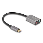 DeLock Carte son externe USB C avec cable 15 cm