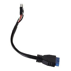 Adaptateur interne femelle USB 2 0 male
