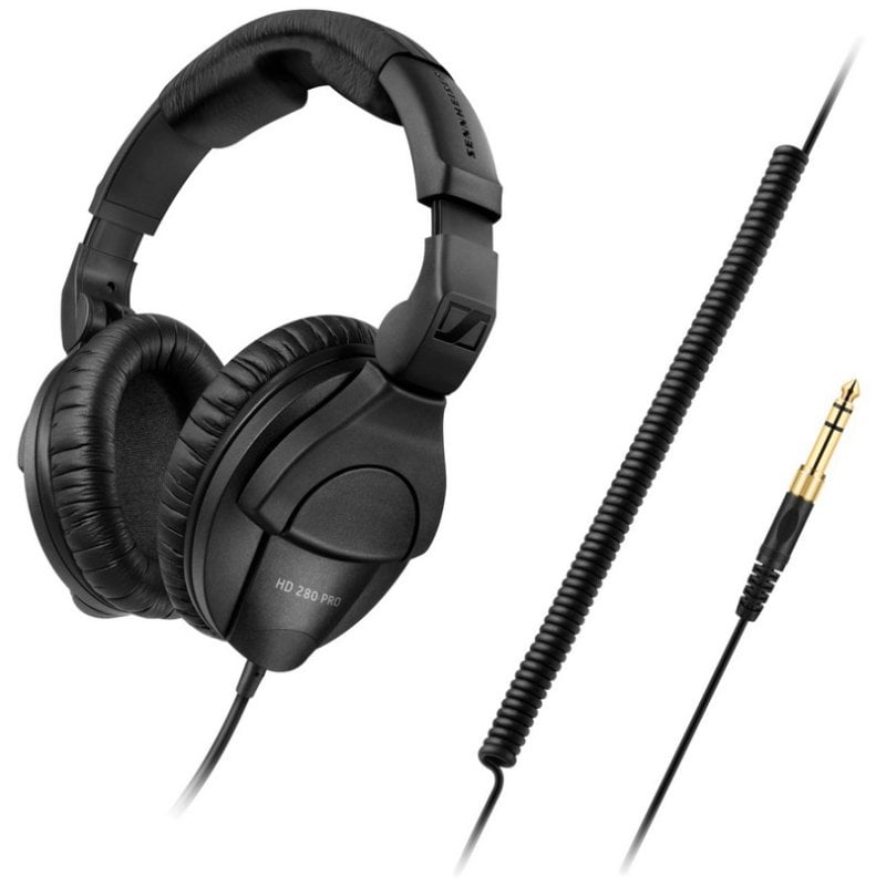 Sennheiser Casque Sennheiser HD 280 PRO filaire Black circum-aural fermé pour studio sans micro ni ANC