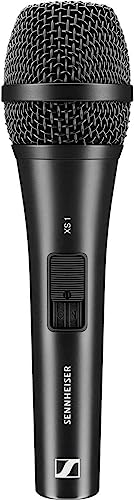 Sennheiser XS 1, Micro Main Dynamique Professionnel à la qualité de Son exceptionnelle, très Robuste, pour Les chanteurs et Les présentateurs - Noir (507487)