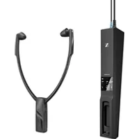 Sennheiser Casque sans fil numérique RS 5200 pour écouter la TV - Son très Clair, profils d’Audition sélectionnables, Mode Clarté de Parole, Design léger, connexions numériques et analogiques