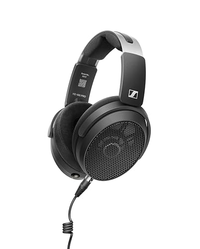 Sennheiser Casque Sennheiser HD 490 PRO filaire Jack 3,5 mm ouvert Hi-Fi circum-aural Black