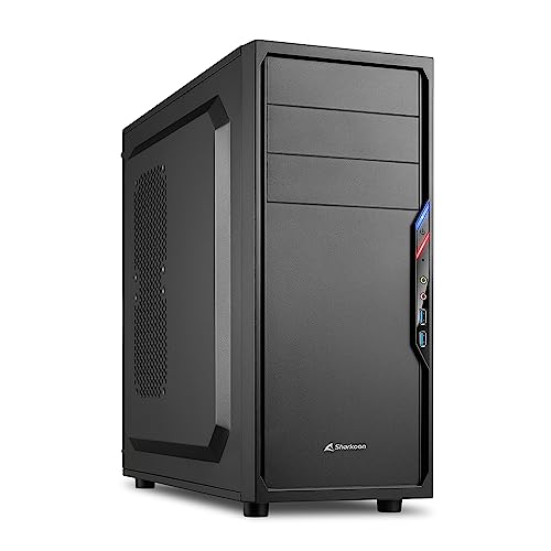Boîtier ATX Semi-Tour Sharkoon 4044951016037 Noir