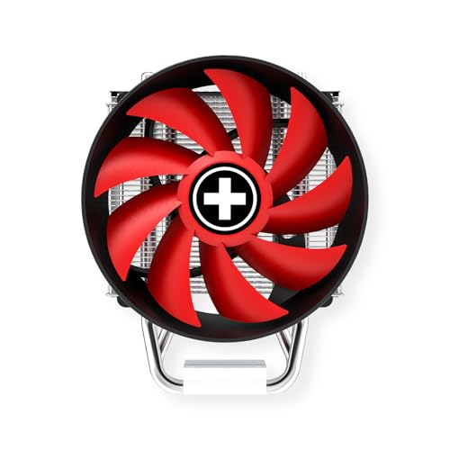 xilence XC029 Ventilateur CPU 120 mm Black Red