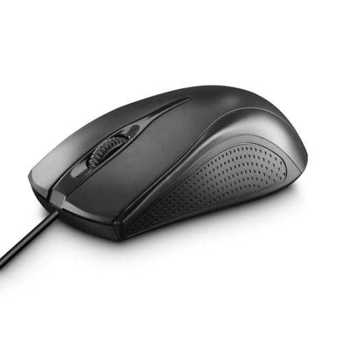 Hama Souris Optique à 3 Boutons MC-200, Filaire, Noire