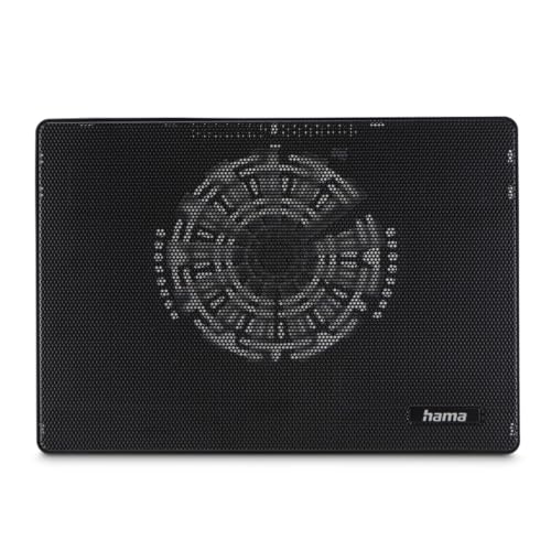 Hama Refroidisseur pour Ordinateur Portable Slim, ultraplat, Silencieux, léger