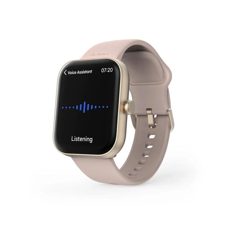 Hama 5000 Bluetooth 47mm TFT Or Pink Bracelet Rose M Étanche IP68 SpO2 Pulsomètre