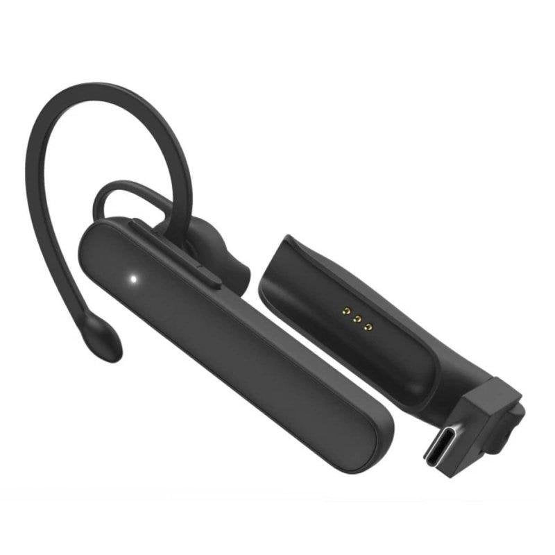 Hama Auriculaire Hama MyVoice Station Bluetooth avec Annulation de Bruit, Microphone, USB-C, Black