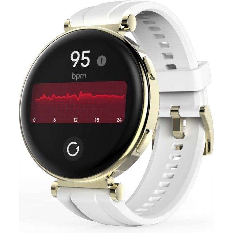 Hama Hama 7000 Bluetooth 43mm AMOLED Doré IP68 Pulsomètre SpO2 Moniteur Sommeil
