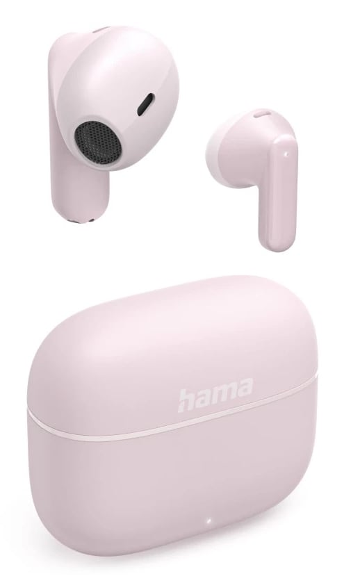 Hama Casque Bluetooth sans fil Hama avec microphone et contrôle tactile, Pink