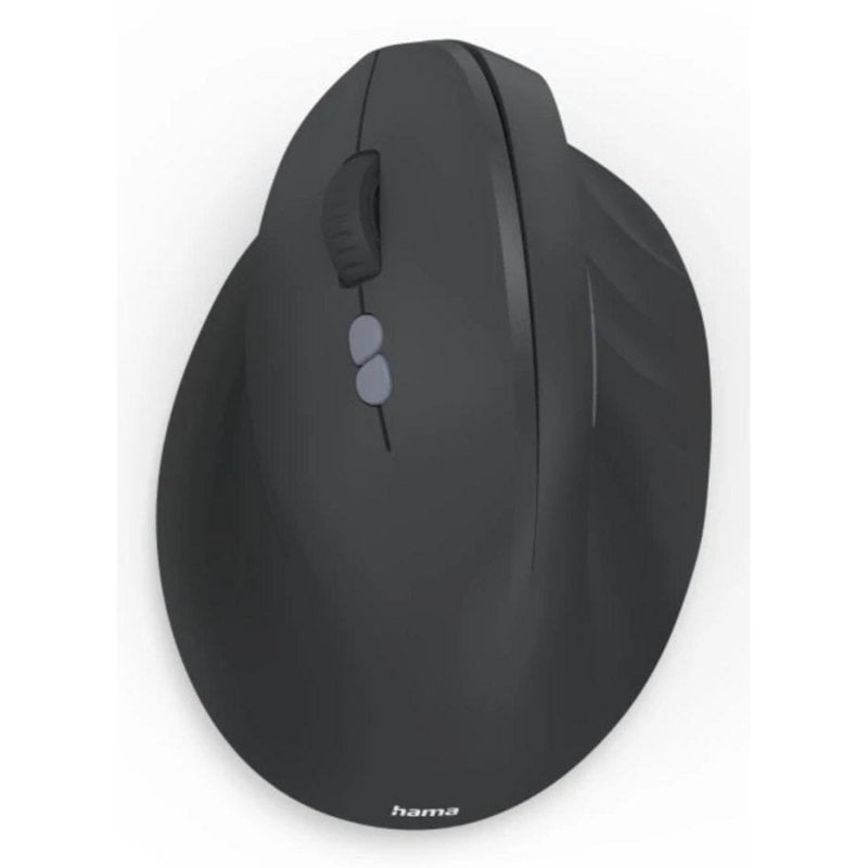 Hama Souris Hama EWM-500L Sans Fil RF 1800DPI Black Verticale Gaucher