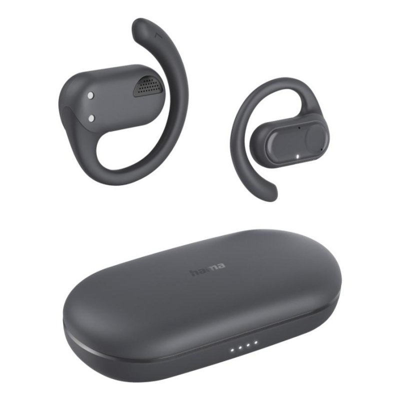 Hama Auriculares Hama Spirit Open sans fil Bluetooth TWS pour appels et musique noirs