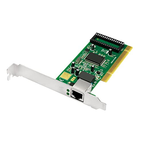 LogiLink Carte PCI Gigabit LAN avec Fonction WOL (Wake-on LAN), 1 Port