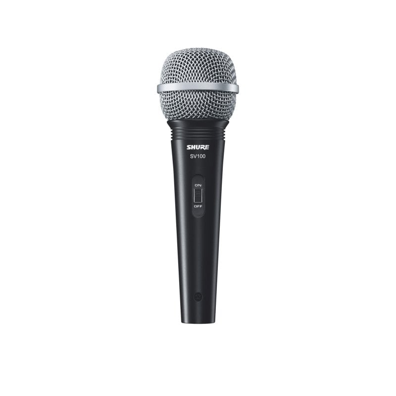 Shure Microphone Shure SV100 XLR-3 cardioïde avec interrupteur intégré