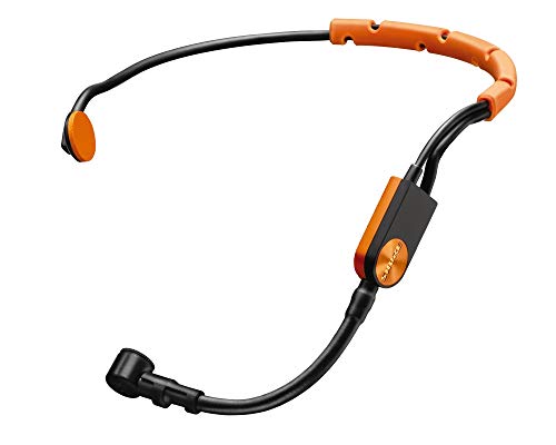 Shure Sm31Fh Microphone Serre - Tête de Fitness sans Fil à Condensateur, Connecteur Ta4F (Tqg) pour Systèmes sans Fil Shure