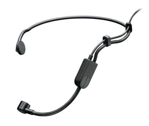 Shure Pga31 Microphone du Condenseur avec Motif Polaire Cardioïde, Col de Cygne Flexible, Pare-Brise et Connecteur Ta4F (Tqg) pour Une Utilisation avec des Systèmes sans Fil Shure (Pga31-Tqg)
