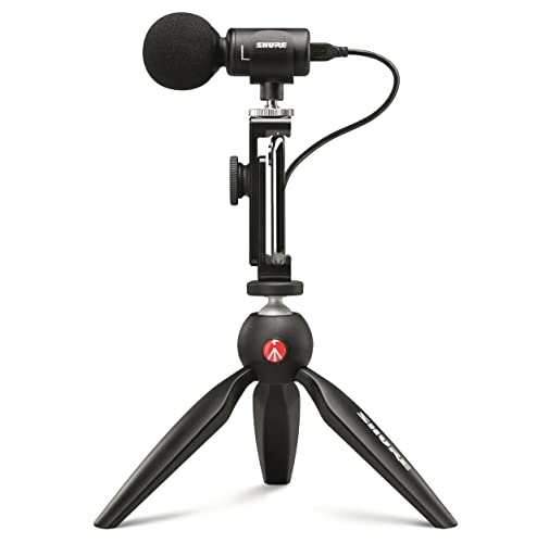 Shure MV88 Video Kit - Microphone Stéréo à Condensateur pour Apple