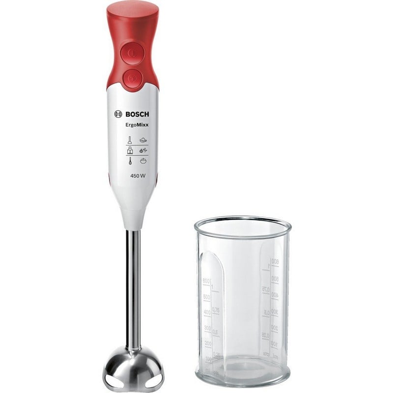 Bosch Bosch ErgoMixx MSM64110 Batidora de Inmersión 450W Rojo