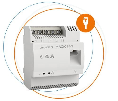 Devolo Magic 2 LAN DINrail 8528