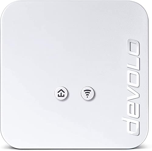 Devolo dLAN 550 WiFi Adaptateur Powerlan (500 Mbit s, complément, 1 x Port LAN, Power Line WiFi, répéteur WiFi, amplificateur, Range , WiFi)