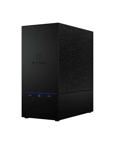 Raid-System, 2X SATA 3,5 zu 1x USB 3.0 Boitier Raid 0 1 LARGE SINGLE ICY Box Noir 60045