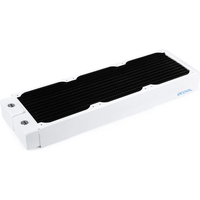 Alphacool Radiateur 360mm Blanc - HPE-45 Full Cuivre