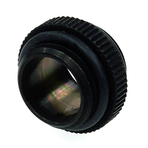 Alphacool 17037 Noir - Accessoires de matériel de refroidissement (18 mm, 18 mm, 4 mm, 9 g)