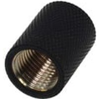 Alphacool Fitting Femelle Femelle manchon droit - G1 4 Noir