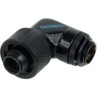 Alphacool HF 16 10 screw-on nozzle 90° rotatable G1 4 Black
