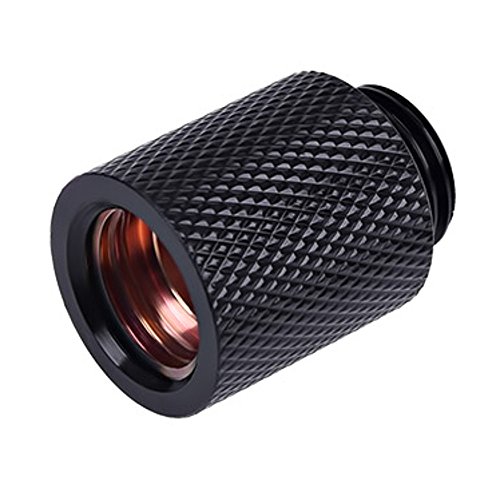 Alphacool Raccord de refroidissement Noir, 25 mm, Compatible avec Ordinateur, Serveur, Console de jeu