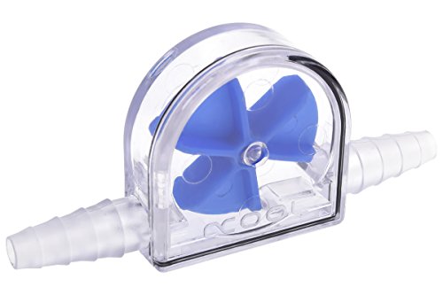 Alphacool 17356 Eisfluegel Indicateur de Flux Bleu 6-11mm - Plexi Refroidissement par Eau Contrôleurs