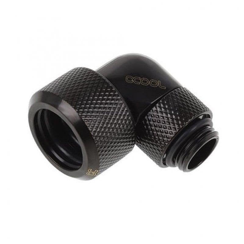alphacool Refrigeration Liquide Alphacool Racor G1 4 16mm 90° Pivotant Black