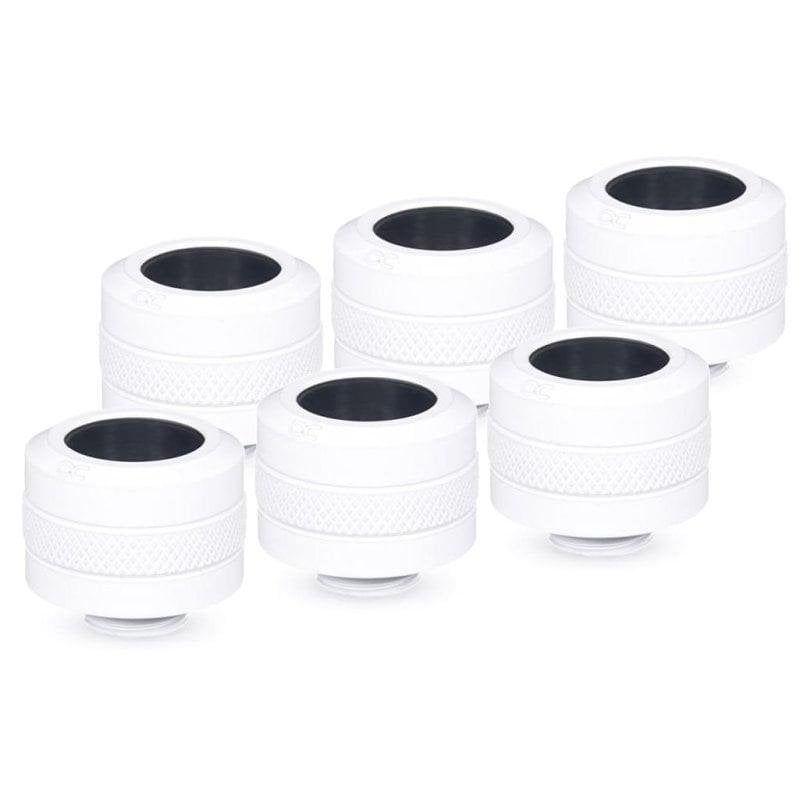 alphacool Refrigeration Liquide Alphacool Eiszapfen PRO 16mm White Pack 6