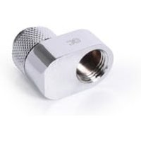 Alphacool Fitting Anti Off rotatif - G1 4 to G1 4 IT Chrome