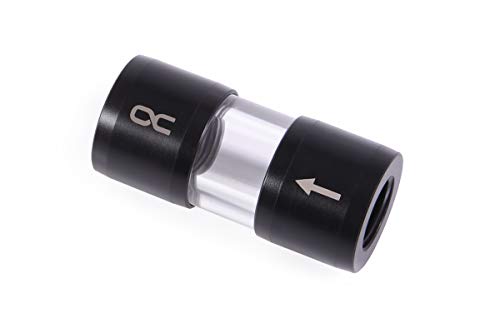 Filtre Alphacool Eiszapfen pour Watercooling (Noir Transparent) - 48 mm - Compatible avec Ordinateur, Serveur, Console de jeu