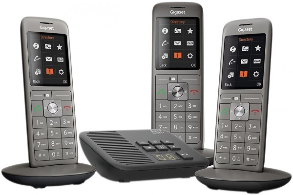 Gigaset CL660A TRIO Tel. DECT REP. - base 3 combines