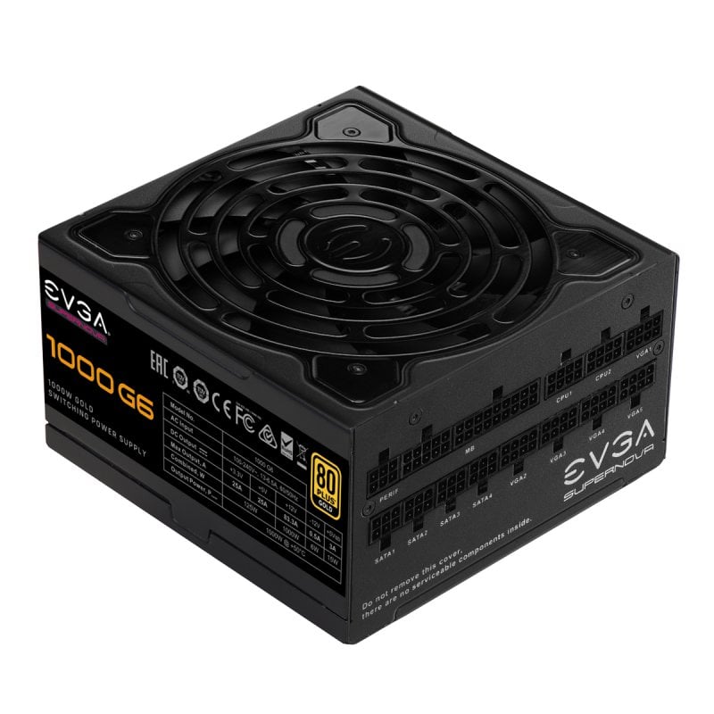 Evga EVGA G6 Supernova 1000W 80 Plus Or Modulaire