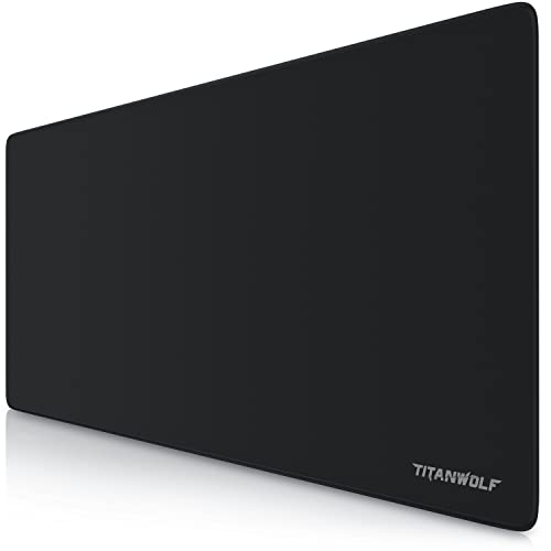 Tapis de Souris Titanwolf, Caoutchouc, Noir