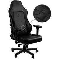 NobleChairs HERO Cuir vA�ritable Noir Cuir 4D
