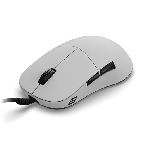 ENDGAME GEAR XM2 8K V2 USB Souris optique gaming - Taux de scrutation 8000 Hz, capteur PixArt PAW3950, commutateurs Kailh GX, patins hybrides, 51,5 g, ultra léger - Blanc