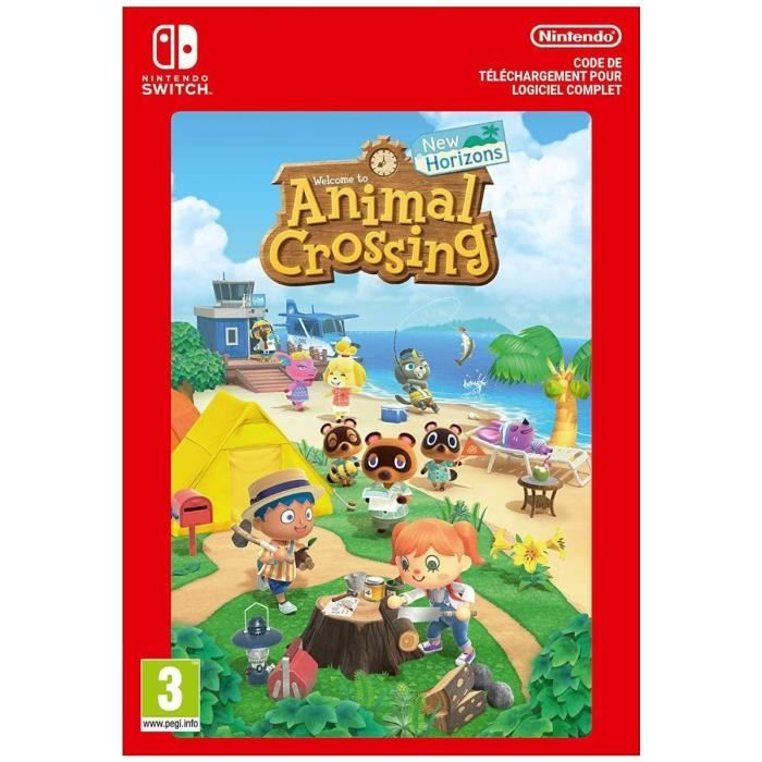 Animal Crossing New Horizons • Code de telechargement pour Nintendo Switch