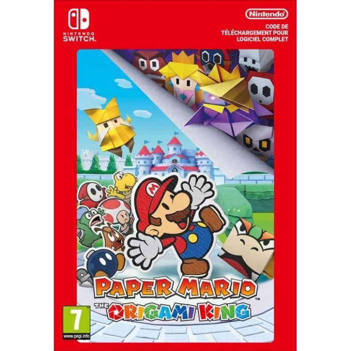 Paper Mario The Origami King • Code de telechargement pour Nintendo Switch