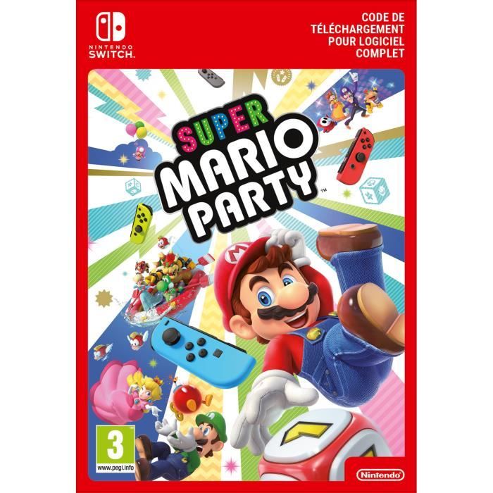 Super Mario Party • Code de telechargement pour Nintendo Switch