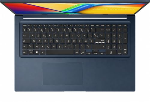 ASUS (17,3 Pouces Full HD Notebook Premium (Intel® Core™ 3 100U, 6 cœurs, 4.7 GHz, 16 Go RAM, SSD 512 Go, Intel Graphics, HDMI, BT, Webcam, USB-C 3.0, WLAN, Windows 11 Pro, Microsoft Office) 8677