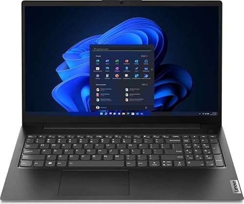 Lenovo (FullHD 15,6 Zoll Ordinateur Portable Gaming (AMD® Ryzen5 7520U 8 Threads, 4.30 GHz, 16Go DDR5, 512 Go SSD, Radeon™ 610M, HDMI, BT, USB 3.0, Cam, Windows 11, Clavier AZERTY [français]) 7467