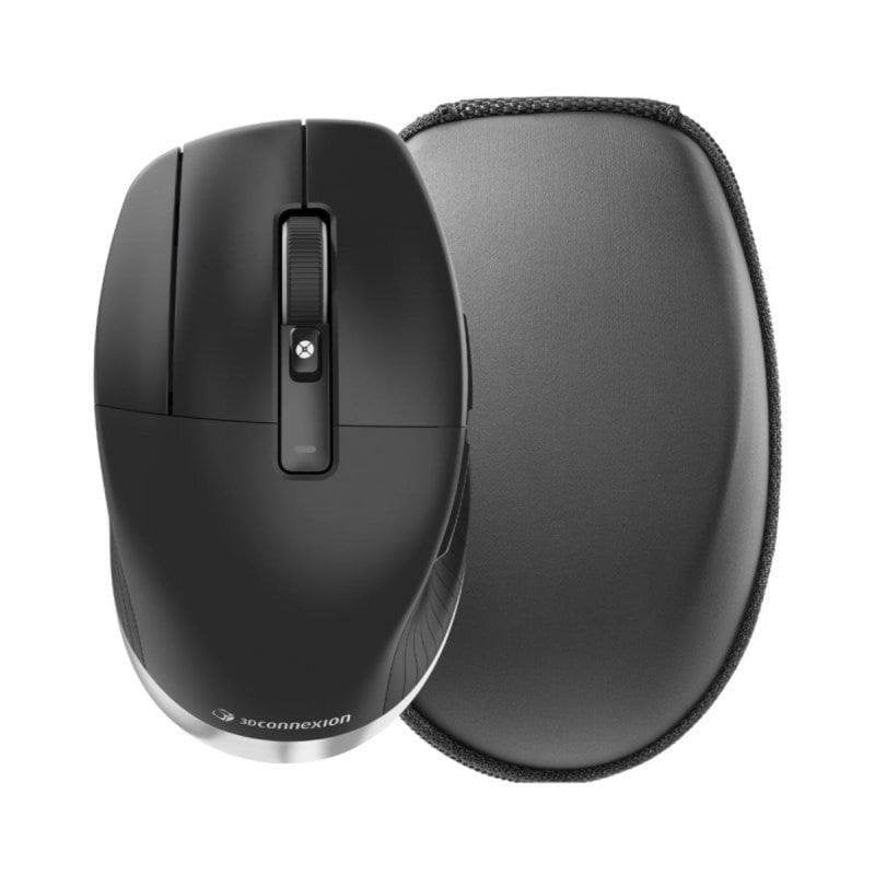 3Dconnexion Souris 3Dconnexion 3DX-700117 Sans Fil Bluetooth 7200DPI Black Silver Ergonomique