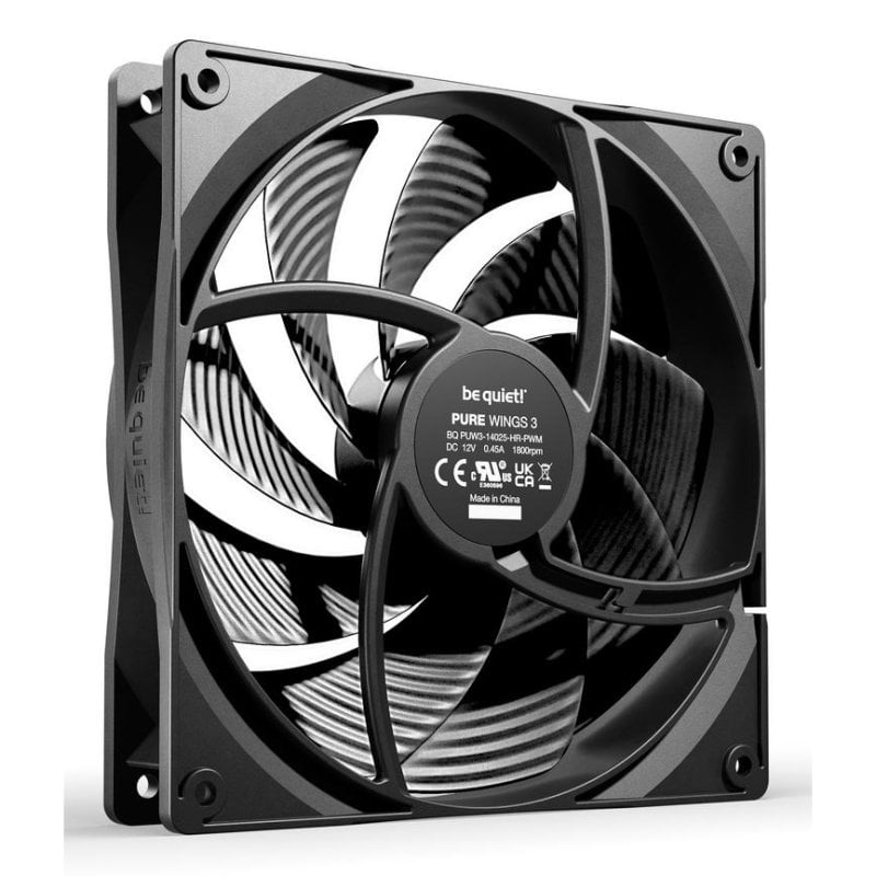 be-quiet Refrigeration Air Be quiet Pure Wings 3 140mm PWM haute vitesse triple pack