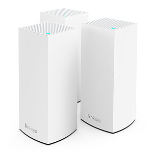 Linksys Atlas Pro 6 Systeme Wi Fi 6 Mesh double bande pack de 3
